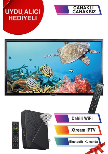 EM-122 22" 55 Ekran HD Ready LED TV