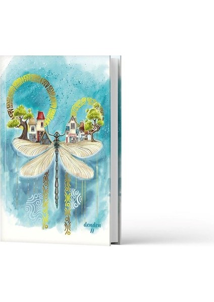 17X24 Umudun Aşkı Çizgili Sert Kapak Butik Defter