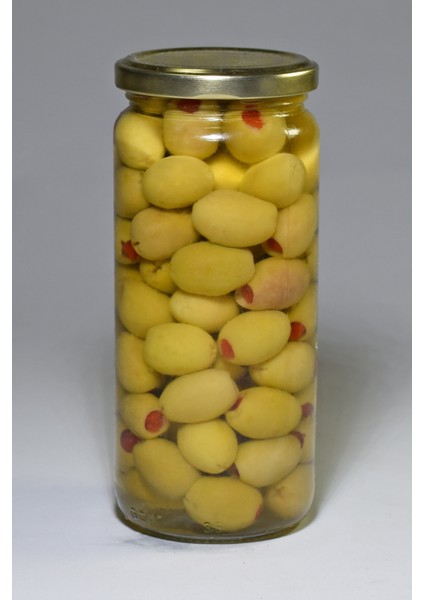 Biber Dolgulu Yeşil Zeytin 250 gr Biberli Zeytin