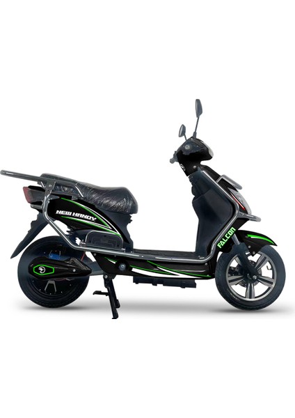 New Handy 5 Akülü Elektrikli Motosiklet - Siyah