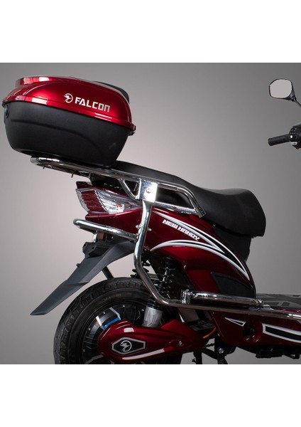 New Handy 5 Akülü Elektrikli Motosiklet - Kırmızı