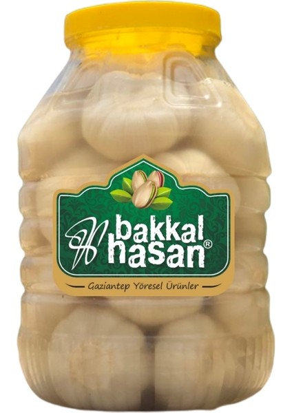 Ev Yapımı Baş Sarımsak Turşusu 2'lik Bidon