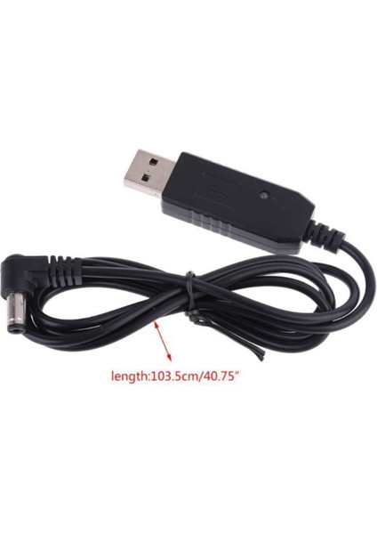 Baofeng Vb. Telsiz USB Şarj Kablo. Telsizinizi Bilgisayardan, Powerbanktan, Telefon Şarjınızdan Şarj
