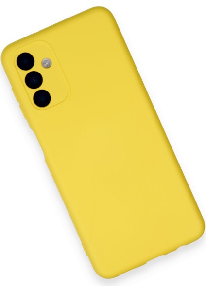 Dijimedia Samsung Galaxy A14 4g Kılıf Nano Içi Kadife Silikon - Sarı modelleri