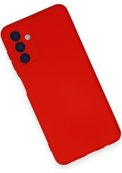 Dijimedia Samsung Galaxy A14 4g Kılıf Nano Içi Kadife Silikon - Kırmızı modelleri