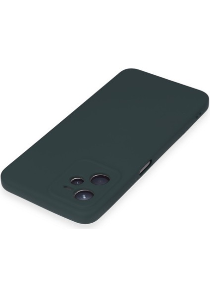 Dijimedia Realme C35 Kılıf Nano Içi Kadife Silikon - Koyu Yeşil modelleri