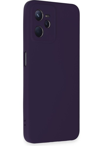 Dijimedia Realme C35 Kılıf Nano Içi Kadife Silikon - Mor fiyatları