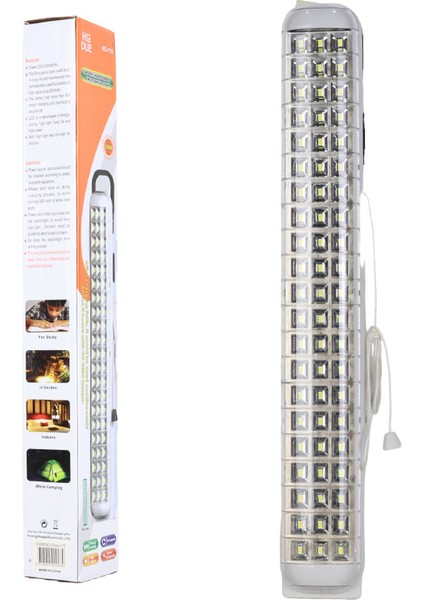 HG-715 63 Ledli Şarjlı Işıldak (Relax-28)