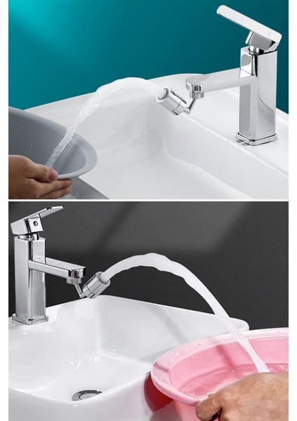 Dönebilen Su Tasarruflu Musluk Ucu Başlık Tüm Musluk Tipleri Uyumlu Montaj Aparatlı Musluk Başlığı fiyatları