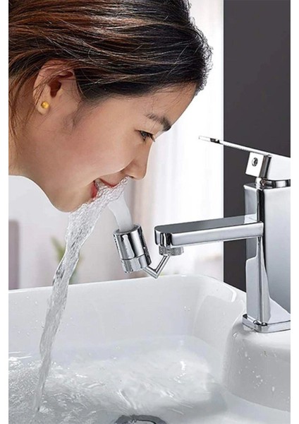 Dönebilen Su Tasarruflu Musluk Ucu Başlık Tüm Musluk Tipleri Uyumlu Montaj Aparatlı Musluk Başlığı modelleri