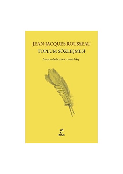 Toplum Sözleşmesi - Jean-Jeanjacques Rousseau