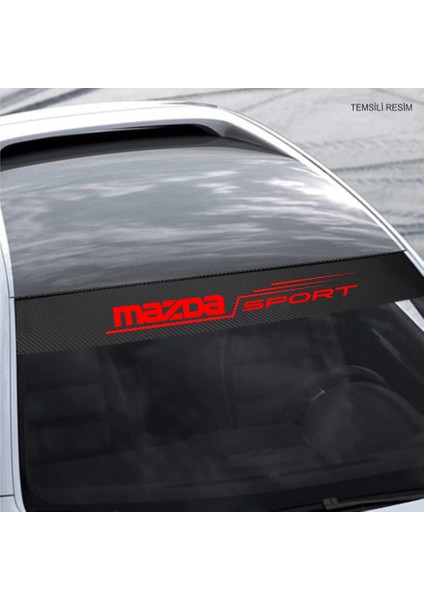 Mazda Ön Cam Oto Sticker