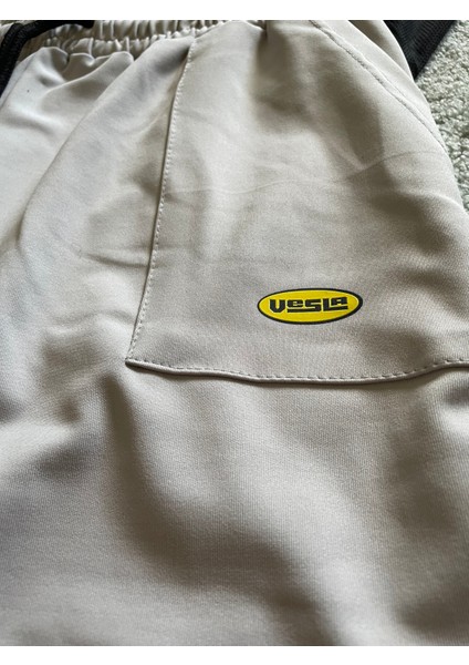 Kabartma Baskılı Alt Üst Şort Tshirt Eşofman Takımı