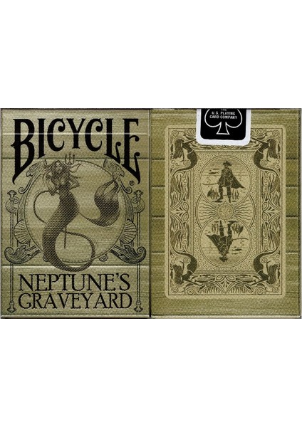 Bicycle Neptune's Graveyard Siren Oyun Kağıdı Kartı Iskambil Kartları Destesi