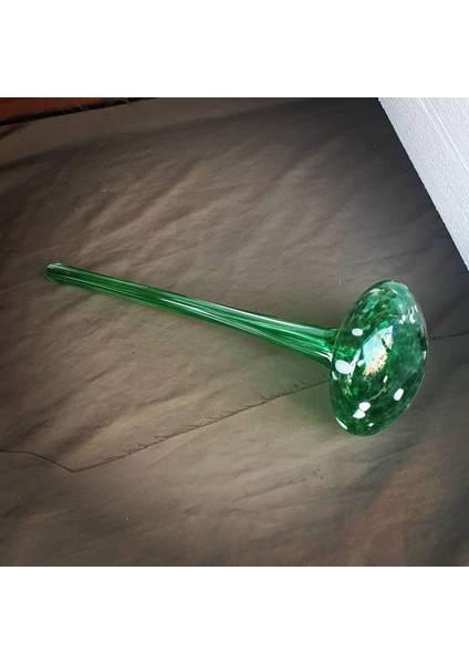 Üfleme Cam Saksıda Çiçek Sulama Aparatı