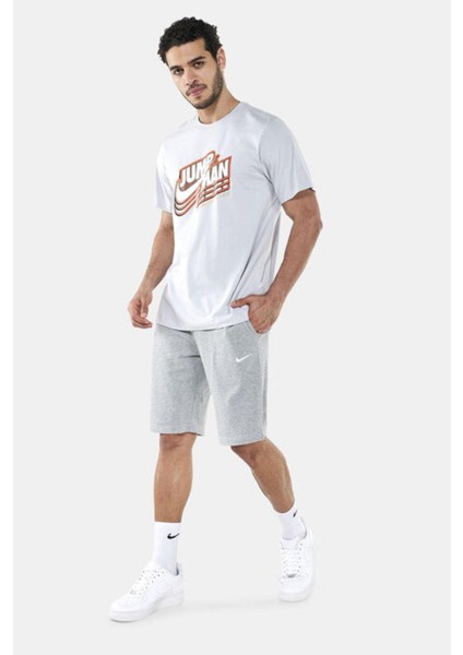 Sportwear Crusader Gri Pamuklu Ince Erkek Spor Şortu modelleri