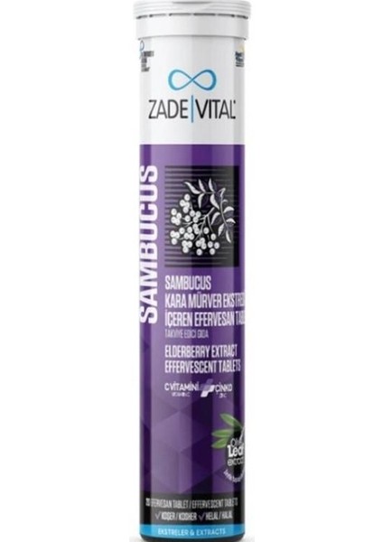 Sambucus Nigra 20 Efervesan Tablet