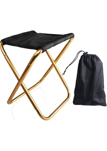 1 Mini Portatif Tabure, Saklama Çantalı Katlanır Kamp Taburesi, Balıkçılık, Kampçılık, Barbekü, Yürüyüş, Bahçe Pikniği Için Kullanılır (30CM * 25CM * 20CM) (Yurt Dışından)