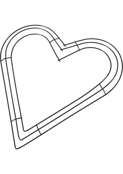 2 Paket 12 Inç/30 cm Kalp Tel Çelenk Çerçeve Metal Çiçek Çelenk Çerçeveleri Yeni Yıl Sevgililer Partisi Dekorasyonu Için (Koyu Yeşil) (Yurt Dışından) modelleri