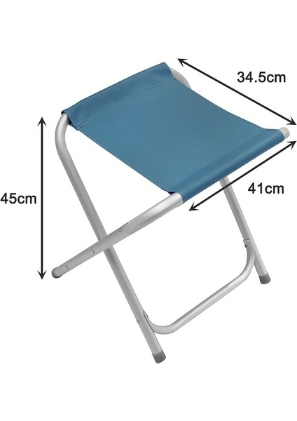 Alüminyum Katlanır Tabure (Mavi) (Yurt Dışından) fiyatları