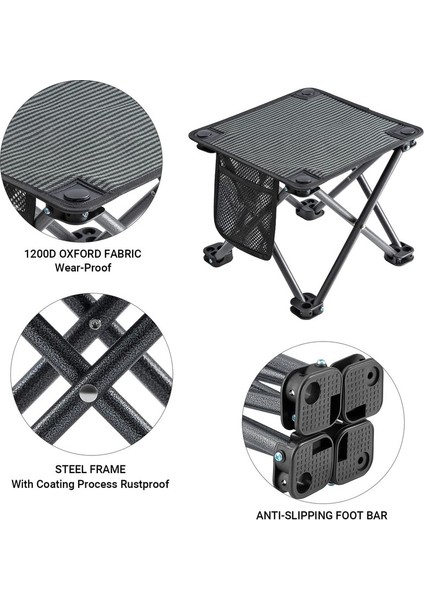 Çok Fonksiyonlu Ultra Hafif Katlanır Kamp Sandalyesi (Yurt Dışından) modelleri