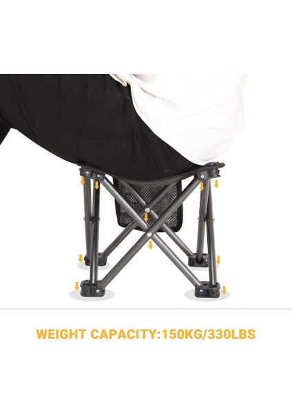 Çok Fonksiyonlu Ultra Hafif Katlanır Kamp Sandalyesi (Yurt Dışından) indirimleri