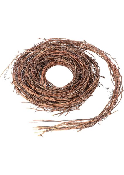 1 Adet, Asma Çelenk Doğal Asma Dalı Çelenk Dıy El Sanatları Için Dekoratif Ahşap Dal Kapı Ev Tatil Parti Dekorasyon (4.6 M) (Yurt Dışından)