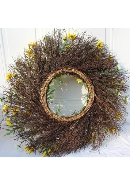 1 Adet, 22 Inç/56 cm Papatya Çelenkler, Ön Kapı Pencere Duvar Asılı Için Yapay Çiçek Bahar Çelenk, Yaz Ipek Dekoratif Çelenk Süslemeleri (Yurt Dışından) fırsatları