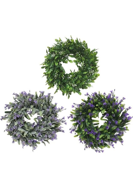 1 Adet, Çelenk Simülasyon Çelenk Yeşil Yaprak Oturma Odası Için Düğün Parti Kapalı Dekor, Simülasyon Yeşil Bitki Orman Çelenk (Renk B, 30CM) (Yurt Dışından) modelleri