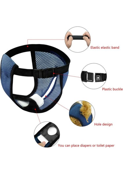 Paket Köpek Külot Kadın Doggie Külot Isı Regl Külot 6 Hijyenik Pedli, Siyah S (Yurt Dışından) indirimleri