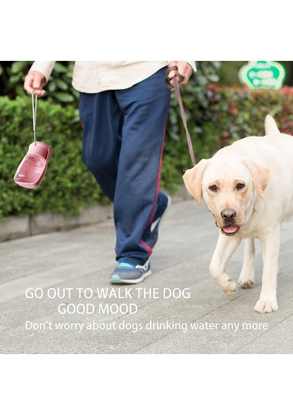 Yavru Köpek Kedi Için Yürüyüş Seyahat Için Katlanabilir Köpek Su Şişesi (PEMBE/350ML) (Yurt Dışından) fiyatları