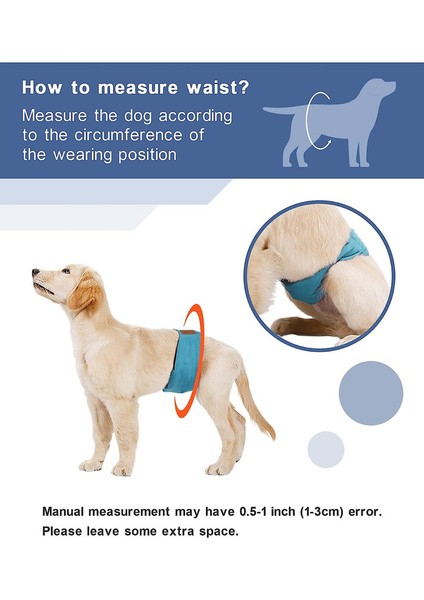 Paket Erkek Köpek Bezi Yıkanabilir Köpek Göbek Bandı Bezi Küçük ve Orta Köpekler Için Fizyolojik Hijyenik Pantolon M (Yurt Dışından) modelleri