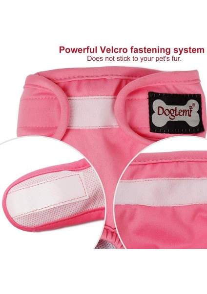 Bez Bebek Bezi Dişi Köpek Yeniden Kullanılabilir Yavru Köpek Bezi Bebek Bezleri Için Fizyolojik Pantolon Sürtükler (3'Lü Paket) (Xs) (Yurt Dışından) indirimleri