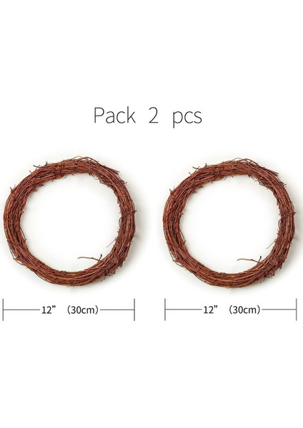 Ambalaj 2'li, 30CM Asma Çelengi Süs Eşyaları (Yurt Dışından) fiyatları