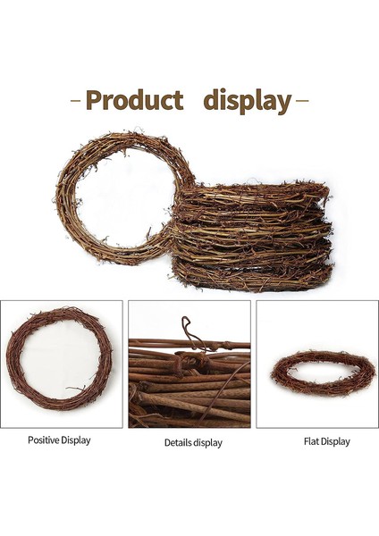 Ambalaj 2'li, 30CM Asma Çelengi Süs Eşyaları (Yurt Dışından) modelleri