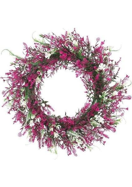 1 Adet, Yapay Phoenix Kuyruk Yaprak Çelenk Kapı Garland Ön Kapı Için Düğün Parti Duvar Ev Dekor Akış Tedarikçisi Noel Çelenk (45 Cm) (Yurt Dışından)