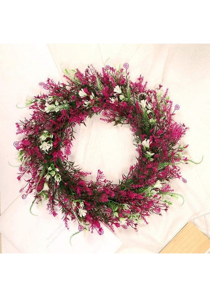 1 Adet, Yapay Phoenix Kuyruk Yaprak Çelenk Kapı Garland Ön Kapı Için Düğün Parti Duvar Ev Dekor Akış Tedarikçisi Noel Çelenk (45 Cm) (Yurt Dışından) fiyatları