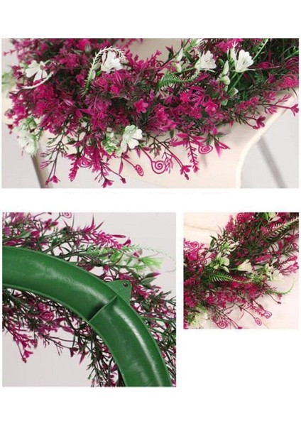 1 Adet, Yapay Phoenix Kuyruk Yaprak Çelenk Kapı Garland Ön Kapı Için Düğün Parti Duvar Ev Dekor Akış Tedarikçisi Noel Çelenk (45 Cm) (Yurt Dışından) fırsatları