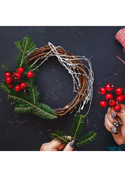 8 Parça 2 Boyutları Doğal Asma Çelenkleri Asma Dalı Çelenk Garland Dıy Kapı Çelengi Zanaat Için Rattan Düğün Asılı Dekorlar (8 cm ve 12 Cm) (Yurt Dışından) fırsatları