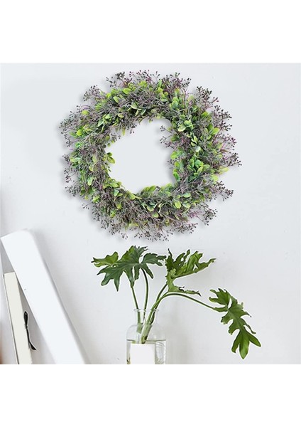 1 Adet, Yapay Lavanta Çelenk Garland Bahar Çelenk Duvar Asılı Sahte Çiçek Bahçe Partisi Ev Dekorasyon Için Ön Kapı (45 Cm) (Yurt Dışından) fiyatları