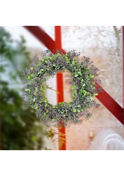 1 Adet, Yapay Lavanta Çelenk Garland Bahar Çelenk Duvar Asılı Sahte Çiçek Bahçe Partisi Ev Dekorasyon Için Ön Kapı (45 Cm) (Yurt Dışından) fırsatları