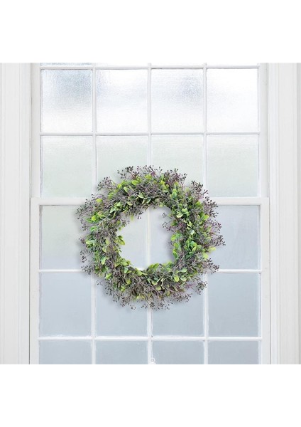 1 Adet, Yapay Lavanta Çelenk Garland Bahar Çelenk Duvar Asılı Sahte Çiçek Bahçe Partisi Ev Dekorasyon Için Ön Kapı (45 Cm) (Yurt Dışından) indirimleri