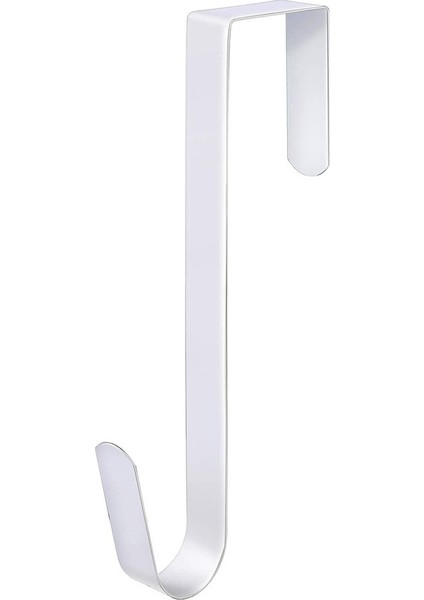 1 Adet, Noel Çelengi Kapı Askısı Metal Çelenk Kanca Askıları Noel Çelengi Noel Ev Ofis Duvar Düğün Çelenkleri Veya Dekor Için Asılı Kanca (Beyaz, 38 Cm) (Yurt Dışından)