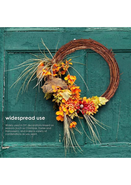 3 Adet Doğal Asma Çelenkler Asma Şube Çelenk Garland, Bahar Asma Çelenkler Dekorasyon Kapı Için Çiftlik Evi Parti Düğün Ev Duvar Asılı Dekorlar (20 Cm) (Yurt Dışından) modelleri