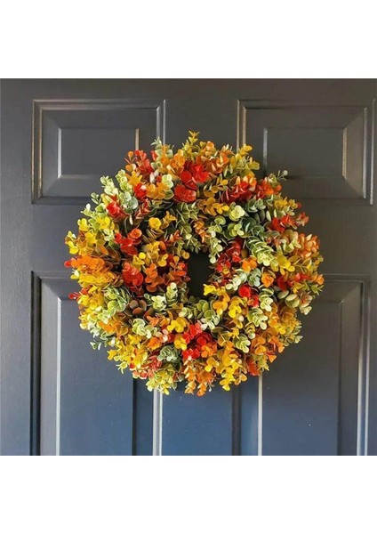 1 Adet, Sonbahar Çelenk Ev Dekorasyon Açık Ön Kapı Sonbahar Çelenk Noel Dekorasyon Çelenk Pencere Restoran Kapı (35 Cm) (Yurt Dışından) modelleri