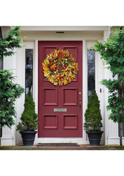 1 Adet, Sonbahar Çelenk Ev Dekorasyon Açık Ön Kapı Sonbahar Çelenk Noel Dekorasyon Çelenk Pencere Restoran Kapı (35 Cm) (Yurt Dışından) fırsatları