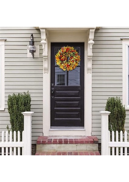 1 Adet, Sonbahar Çelenk Ev Dekorasyon Açık Ön Kapı Sonbahar Çelenk Noel Dekorasyon Çelenk Pencere Restoran Kapı (35 Cm) (Yurt Dışından) indirimleri