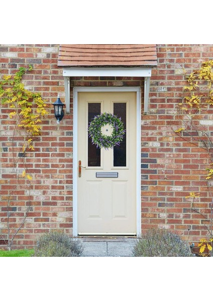 1pc, Yapay Lavanta Çelengi, Dört Mevsim Çelengi Bahçe Dekorasyonu (46 Cm, Mor) (Yurt Dışından) fırsatları