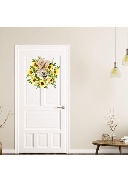 1 Adet, Ayçiçeği Arı Çelengi Yaz Çelengi Arı Çelengi Dekoratif Garland Bahar Çelenk Ön Kapı Bahar Malzemeleri Duvar Dekor Parti (35 Cm) (Yurt Dışından) fiyatları