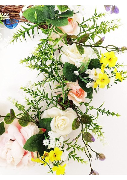 1 Adet, Yapay Şakayık Çelengi, Okaliptüs Yaprağı El Yapımı Çelenk, Yaz ve Ilkbahar Üzüm Çelengi, Duvara Asılı Dekorasyon (Yarı Dairesel) (Yurt Dışından) fırsatları